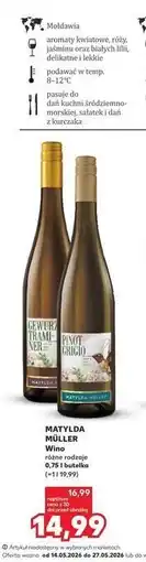 Kaufland Wino różnego rodzaju MATYLDA MÜLLER oferta
