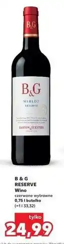 Kaufland B & G RESERVE Wino oferta