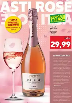 Kaufland TOSO ASTI DOCG ROSÉ Wino różowe słodkie 0,75 l butelka oferta