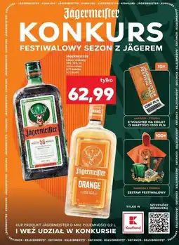 Kaufland JÄGERMEISTER Likier ziołowy oferta