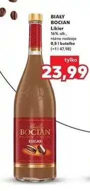 Kaufland BIAŁY BOCIAN Likier 16% alk., różne rodzaje 0,5 l butelka oferta