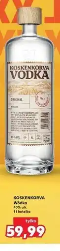 Kaufland KOSKENKORVA Wódka 40% alk. 1 l butelka oferta