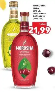 Kaufland MOROSHA Likier 28% alk., różne rodzaje 0,5 l butelka oferta