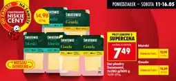 Biedronka Ser plastry Światowid, 2x250 g/500 g oferta