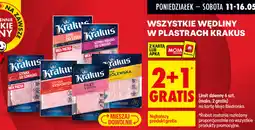 Biedronka WSZYSTKIE WĘDLINY W PLASTRACH KRAKUS oferta