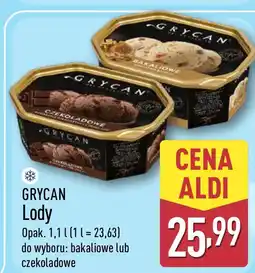 ALDI GRYCAN Lody oferta