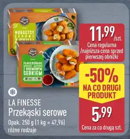 ALDI LA FINESSE Przekąski serowe oferta