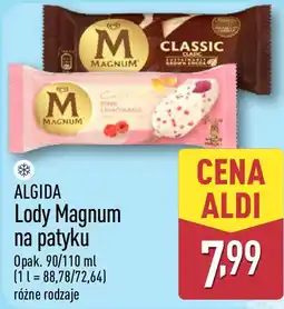 ALDI ALGIDA Lody Magnum na patyku oferta