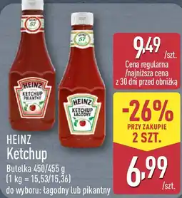 ALDI HEINZ Ketchup Butelka 450/455 g oferta