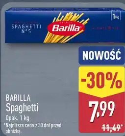 ALDI BARILLA Spaghetti Opak oferta