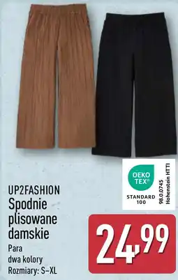 ALDI Spodnie plisowane damskie UP2FASHION oferta