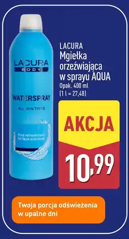 ALDI Mgiełka orzeźwiająca w sprayu AQUA oferta