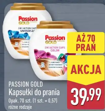 ALDI Kapsułki do prania PASSION GOLD oferta