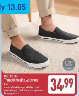 ALDI UP2FASHION Trampki męskie wsuwane oferta