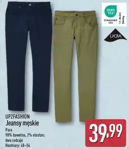 ALDI UP2FASHION Jeansy męskie oferta