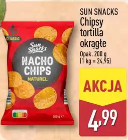 ALDI Chipsy tortilla okrągłe oferta