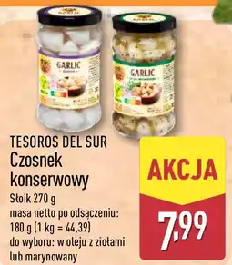 ALDI TESOROS DEL SUR Czosnek konserwowy oferta