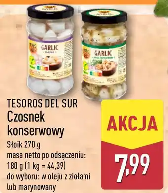 ALDI TESOROS DEL SUR Czosnek konserwowy oferta