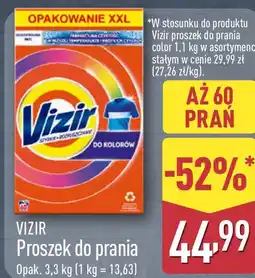 ALDI Proszek do prania VIZIR oferta