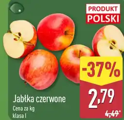 ALDI Jabłka czerwone oferta