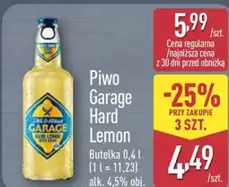 ALDI Piwo Garage Hard Lemon Butelka oferta