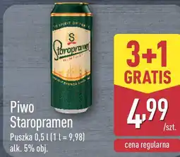 ALDI Piwo Staropramen Puszka oferta