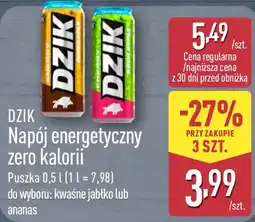 ALDI DZIK Napój energetyczny zero kalorii oferta