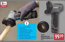ALDI Akumulatorowa szlifierka kątowa 12 V oferta