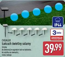 ALDI CASALUX Łańcuch świetlny solarny oferta