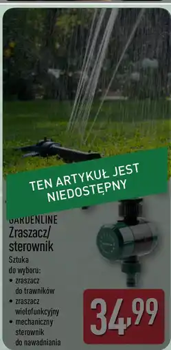 ALDI GARDENLINE Zraszacz/ sterownik oferta