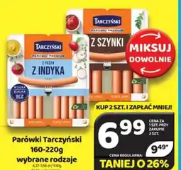 Delfin Parówki Tarczyński oferta