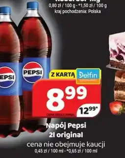 Delfin Napój Pepsi oferta