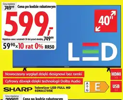 Media Expert Telewizor Sharp oferta