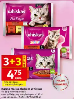 Auchan Mokra karma dla kota Whiskas oferta