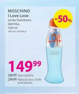 Hebe Woda toaletowa damska MOSCHINO I Love Love oferta