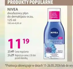 Hebe Dwufazowy płyn do demakijażu oczu NIVEA oferta
