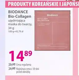 Hebe Ujędrniająca maska do twarzy BIODANCE Bio-Collagen oferta
