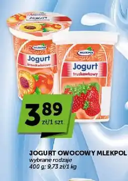 ABC Jogurt owocowy Mlekpol truskawkowy oferta