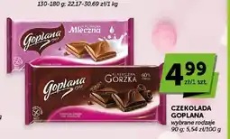 ABC Czekolada Goplana Klasyczna Gorzka 60% Cocoa oferta