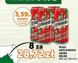 ABC Piwo Królewskie Jasne Pełne oferta