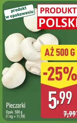 ALDI Pieczarki Polski oferta