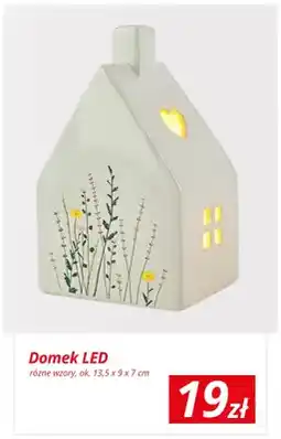 KiK Domek LED ok. 13,5x9x7cm oferta