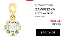 Briju Zawieszka złoto ametyst Briju oferta
