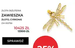Briju Zawieszka złoto, cyrkonie Briju oferta