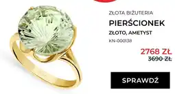 Briju Pierścionek złoto ametyst KN-000138 briju oferta