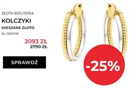 Briju Złota biżuteria kolczyki mieszane złoto KL-004748 oferta