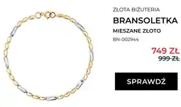 Briju Bransoletka mieszane złoto BN-002944 Briju oferta