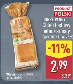 ALDI Chleb tostowy Dobre plony oferta