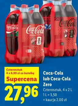 Lidl Napój Coca-Cola oferta