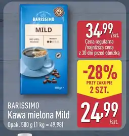 ALDI Kawa mielona Barissimo oferta